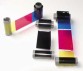 Fargo 81733 YMCKO: Full-colour ribbon with resin black and clear overlay panel - 250 images